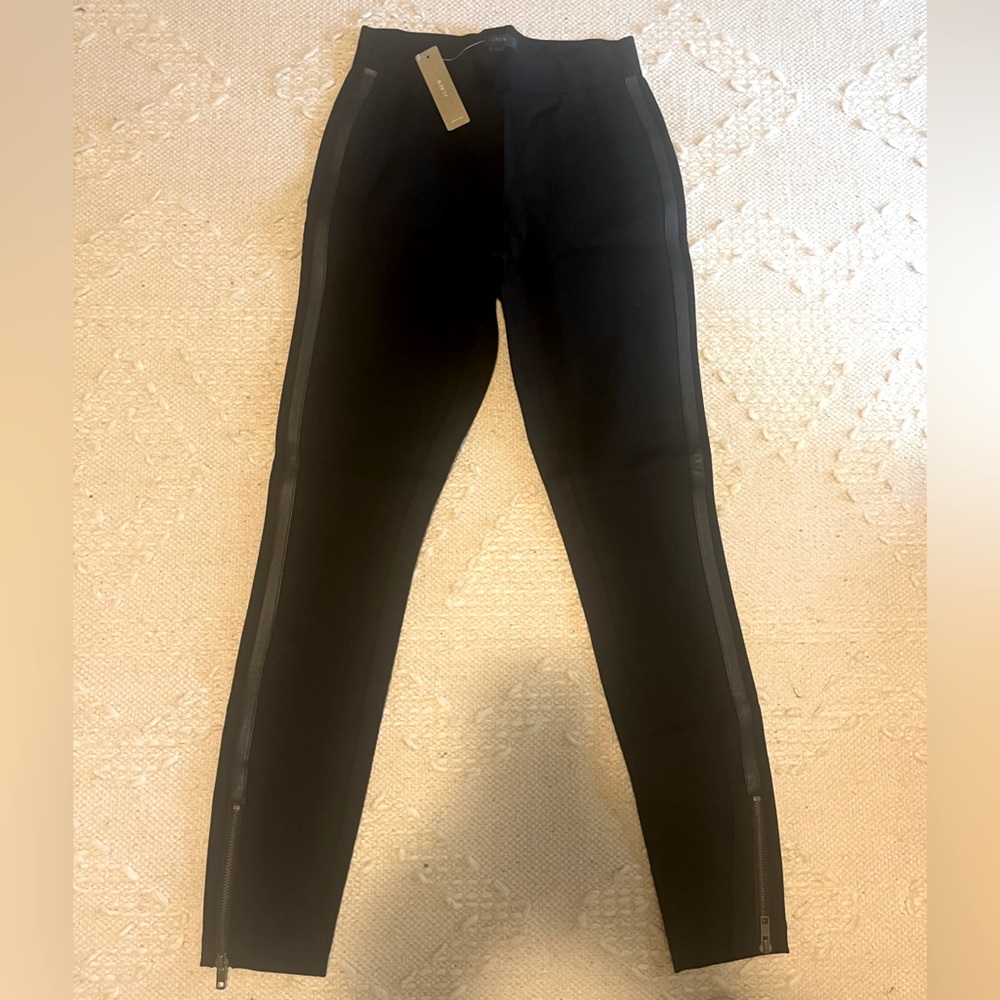 Never been worn with tags. J. Crew Tuxedo Legging. Size 0